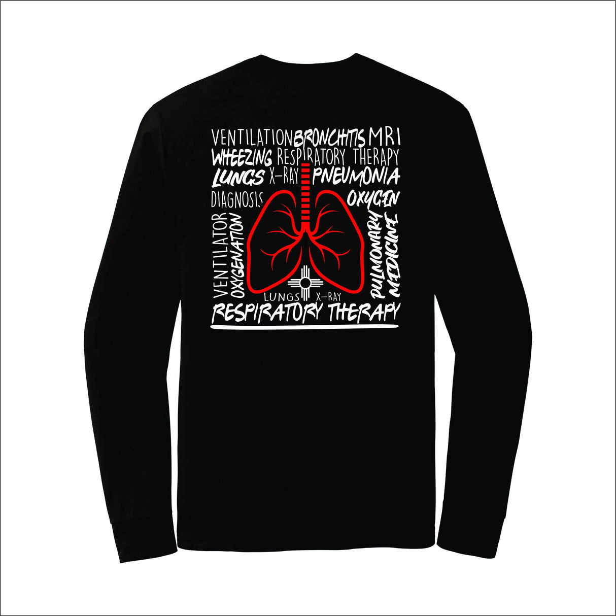 Respiratory Therapy Tri-Blend Long-Sleeve Tee