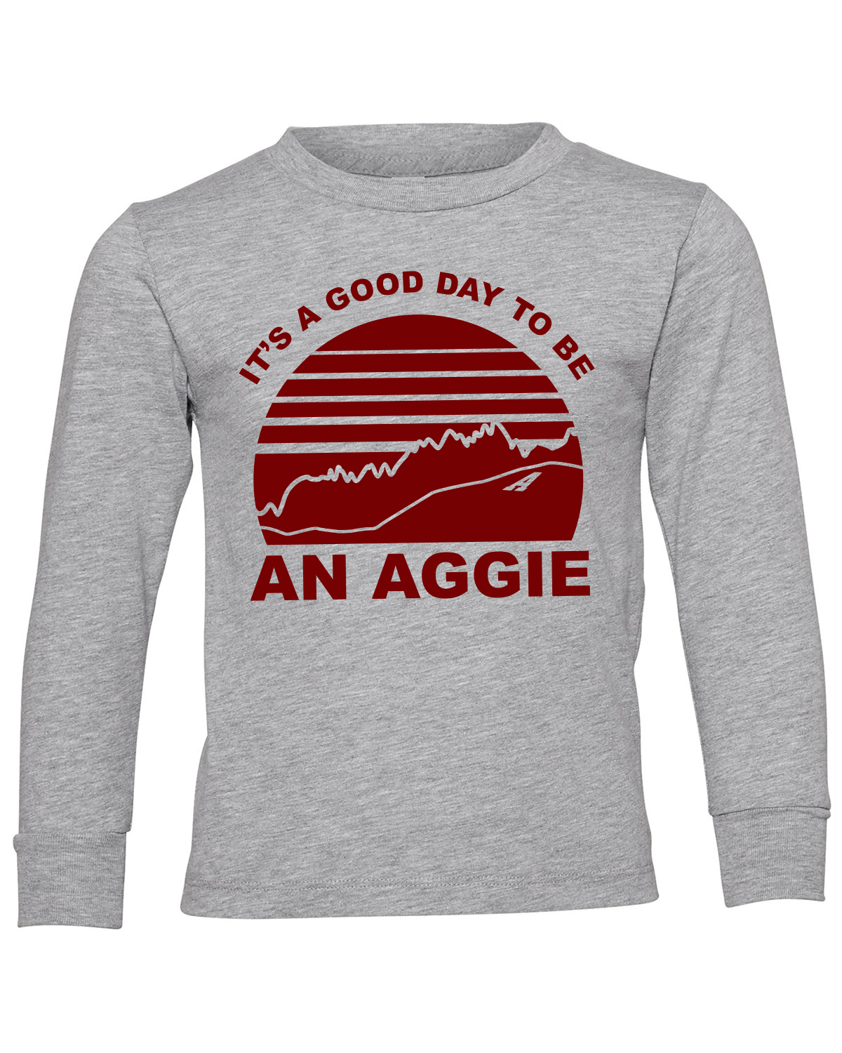 It's A Good Day To Be An Aggie Toddler Jersey Long Sleeve Tee