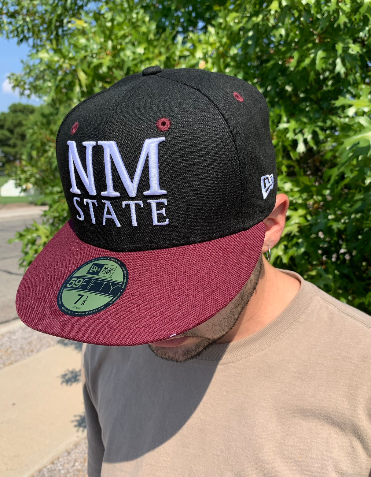 NM State 59Fifty New Era College Vault Cap