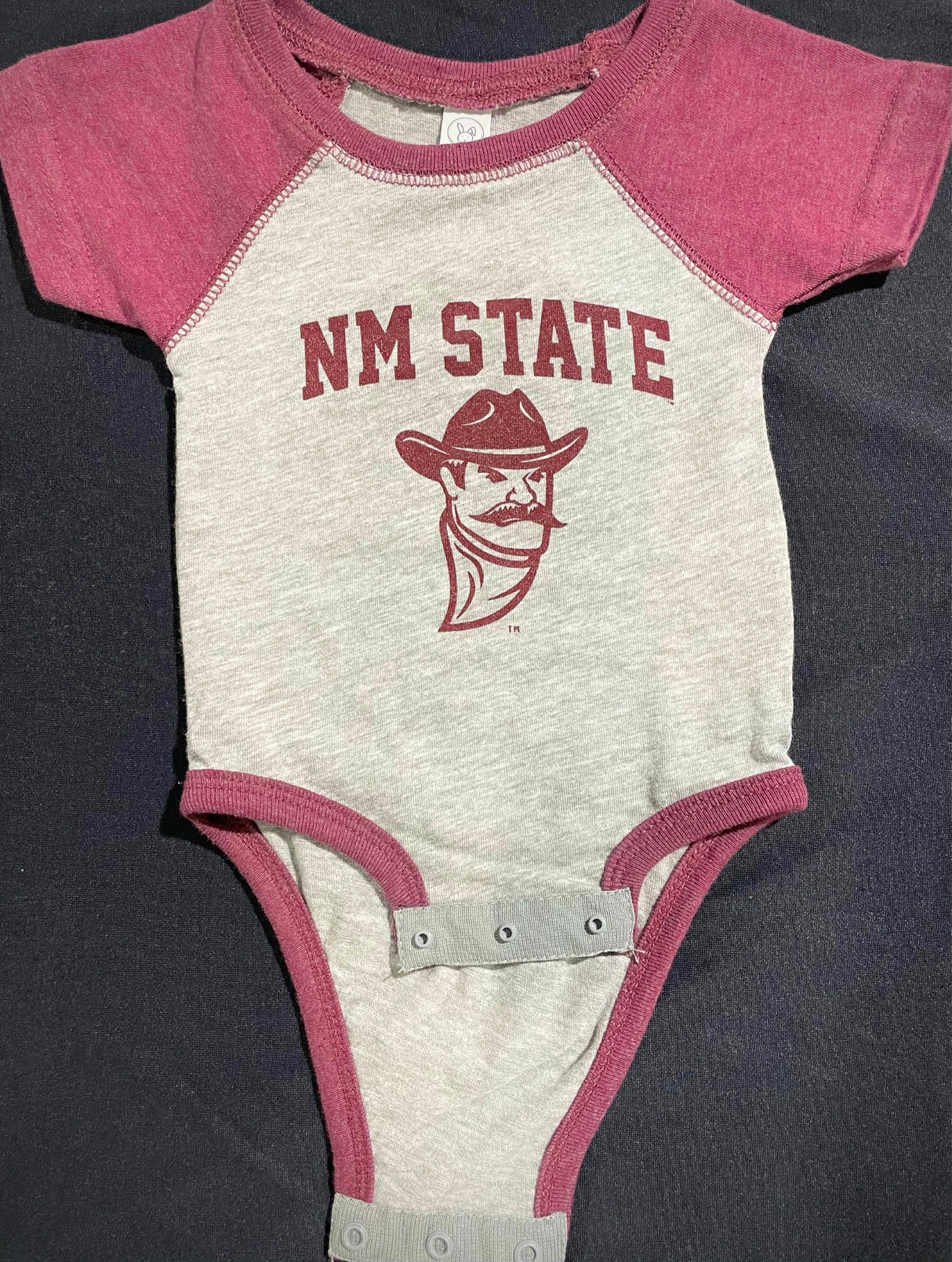 NM State Pete Infant Basic Onesie