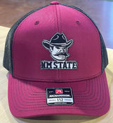NM STATE Pete Head Patch Trucker Adjustable Hat
