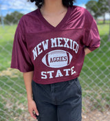 NM State Football Cropped Jersey