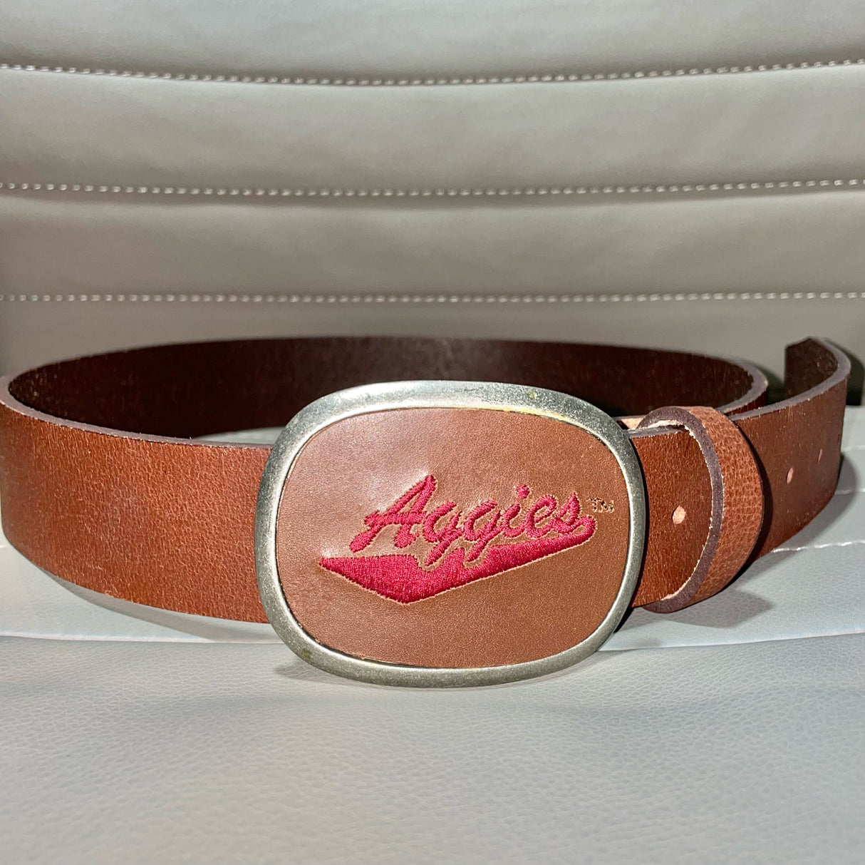 Aggies Leather Belt