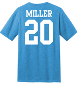 Miller #20 Football Tee