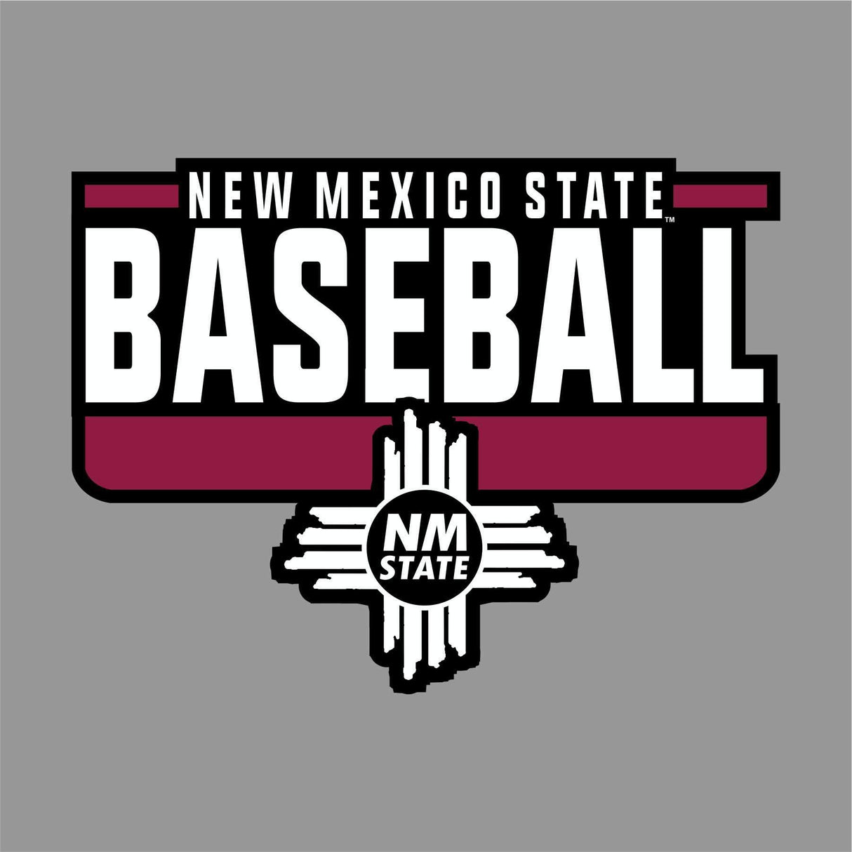 NMSU Baseball Decal