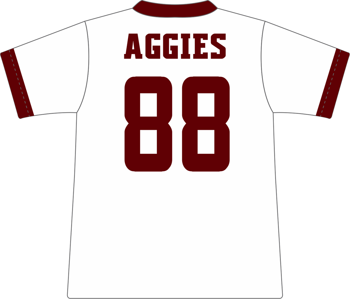 Aggies #88 Soccer Replica Jersey