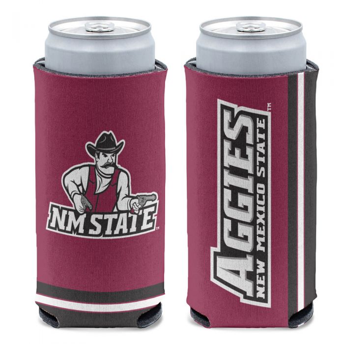New Mexico State Aggies 12 oz Slim Can Cooler