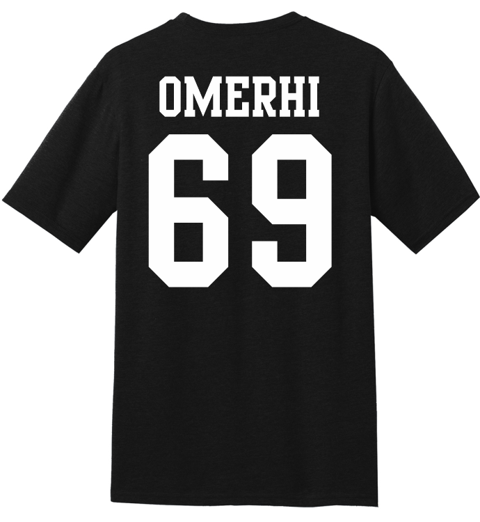 Omerhi #69 Football Tee