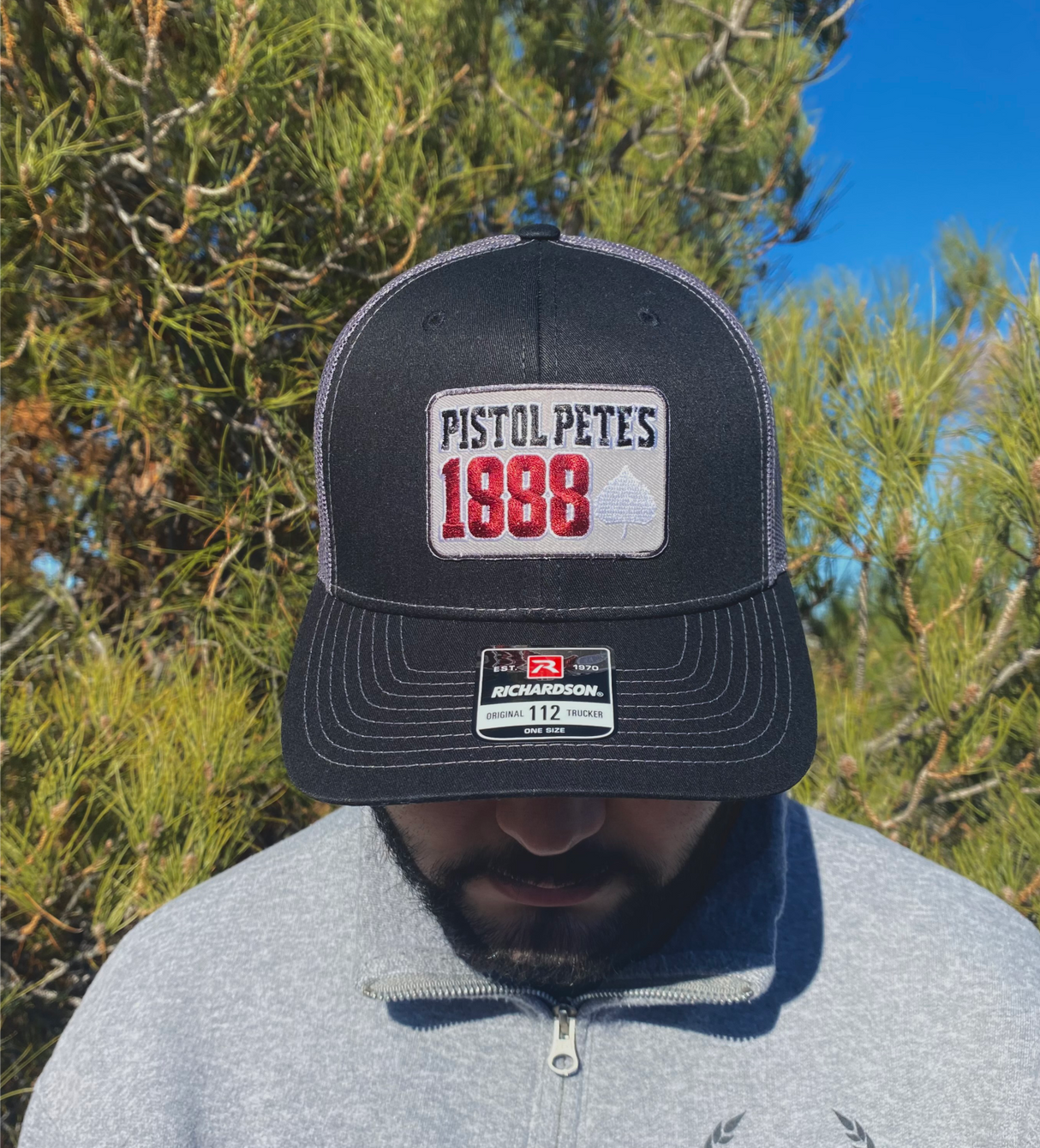 Pistol Pete 1888 Patch Trucker Cap