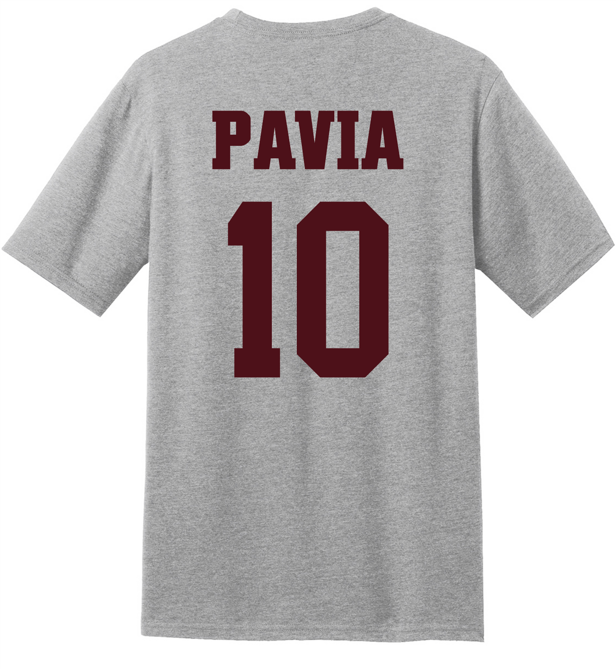 Pavia #10 Football Tee