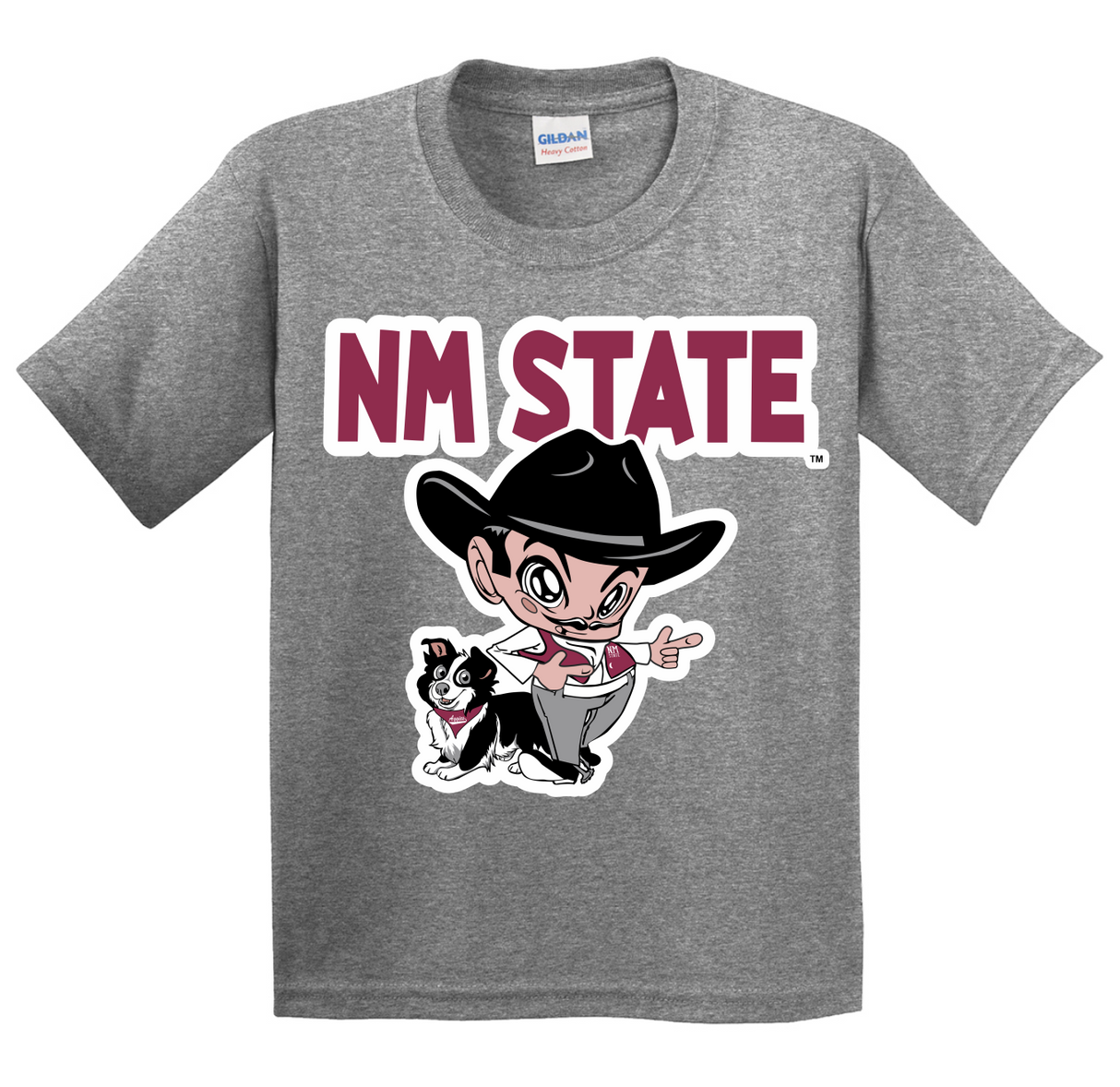 Pistol Pete And Friend Youth Tee