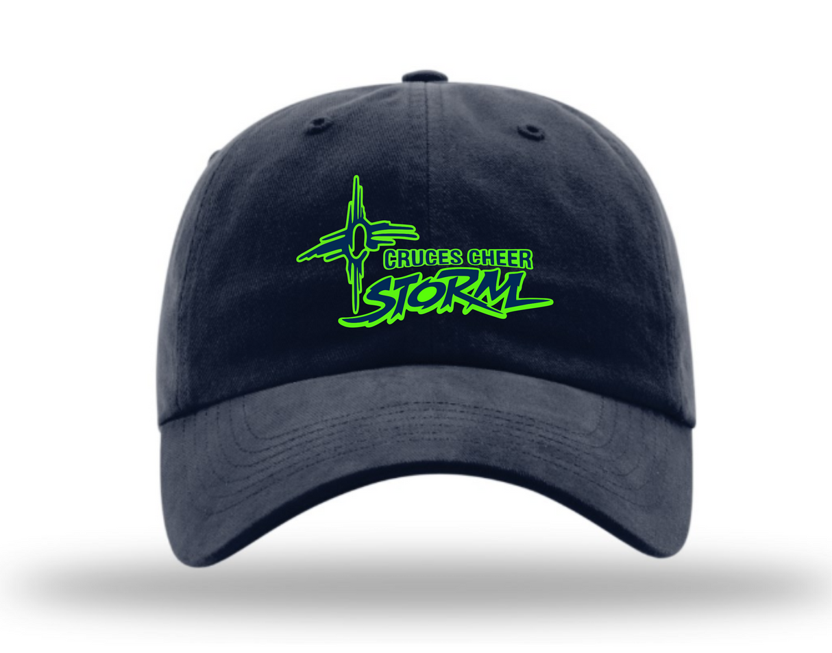 Cruces Cheer Storm Garment Washed Cap