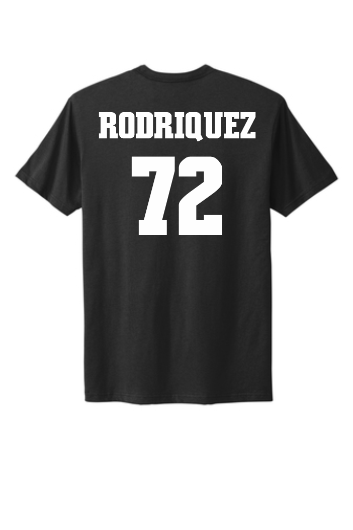 Jai Rodriquez #72 Football NM State Tee