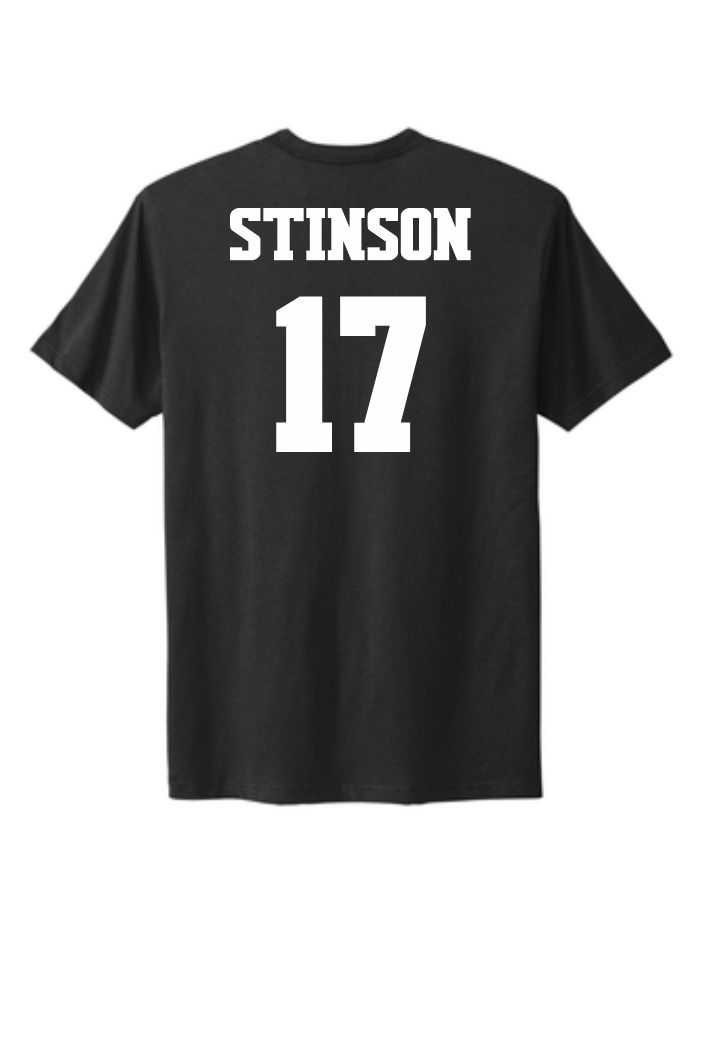 Justin Stinson #17 Football NM State Tee