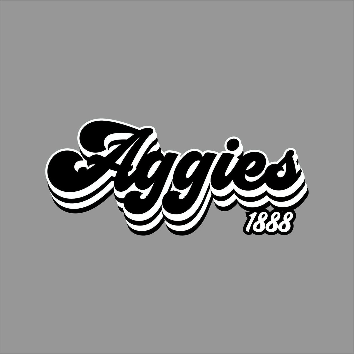 Aggies 1888 Decal