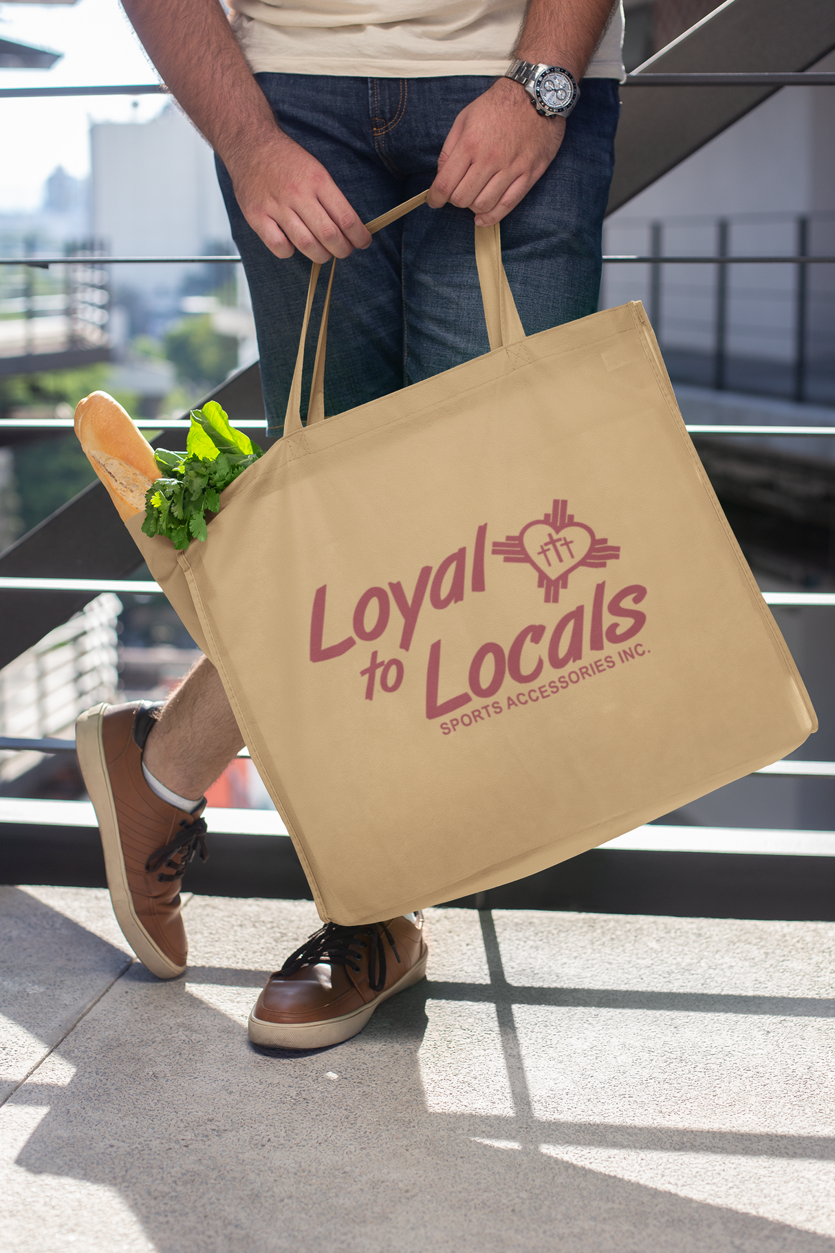 Loyal to Local Large Reusable Bag