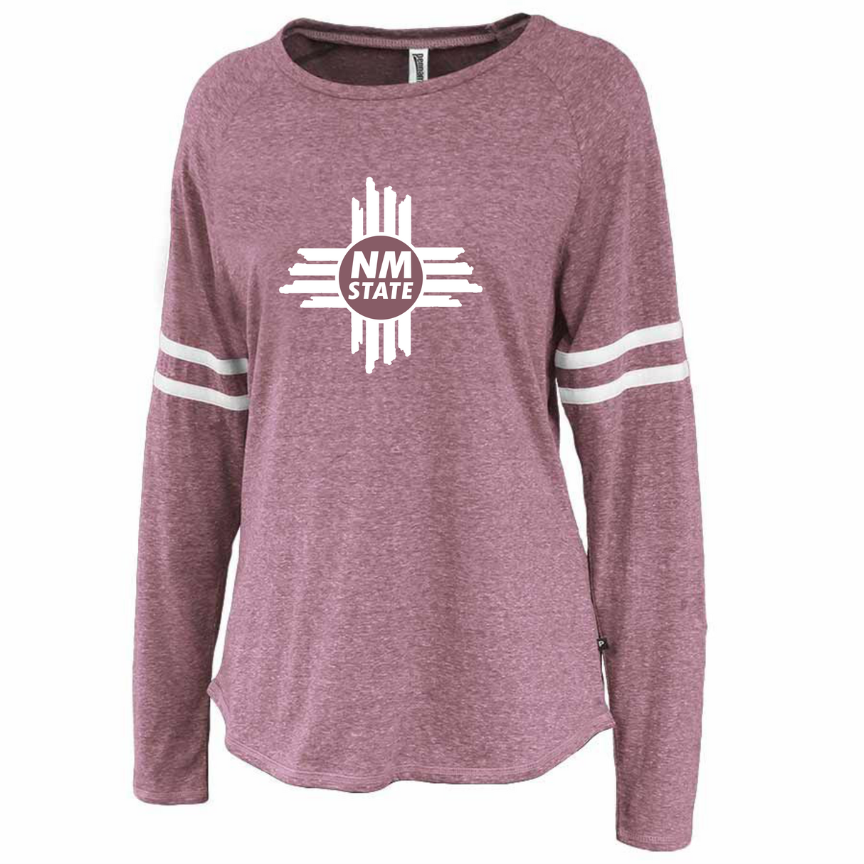 Women's NM State Zia Triblend Long Sleeve