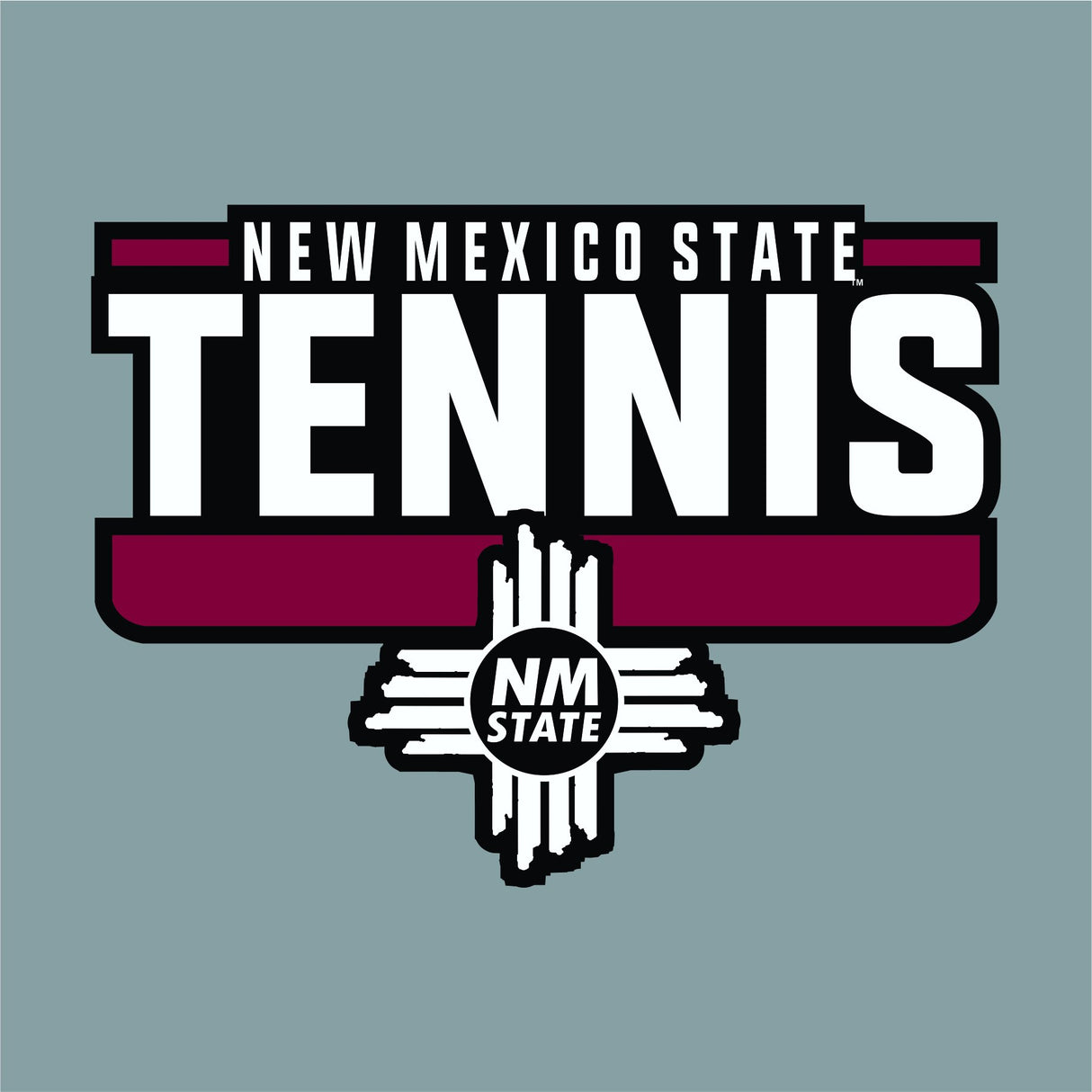NMSU Tennis Decal