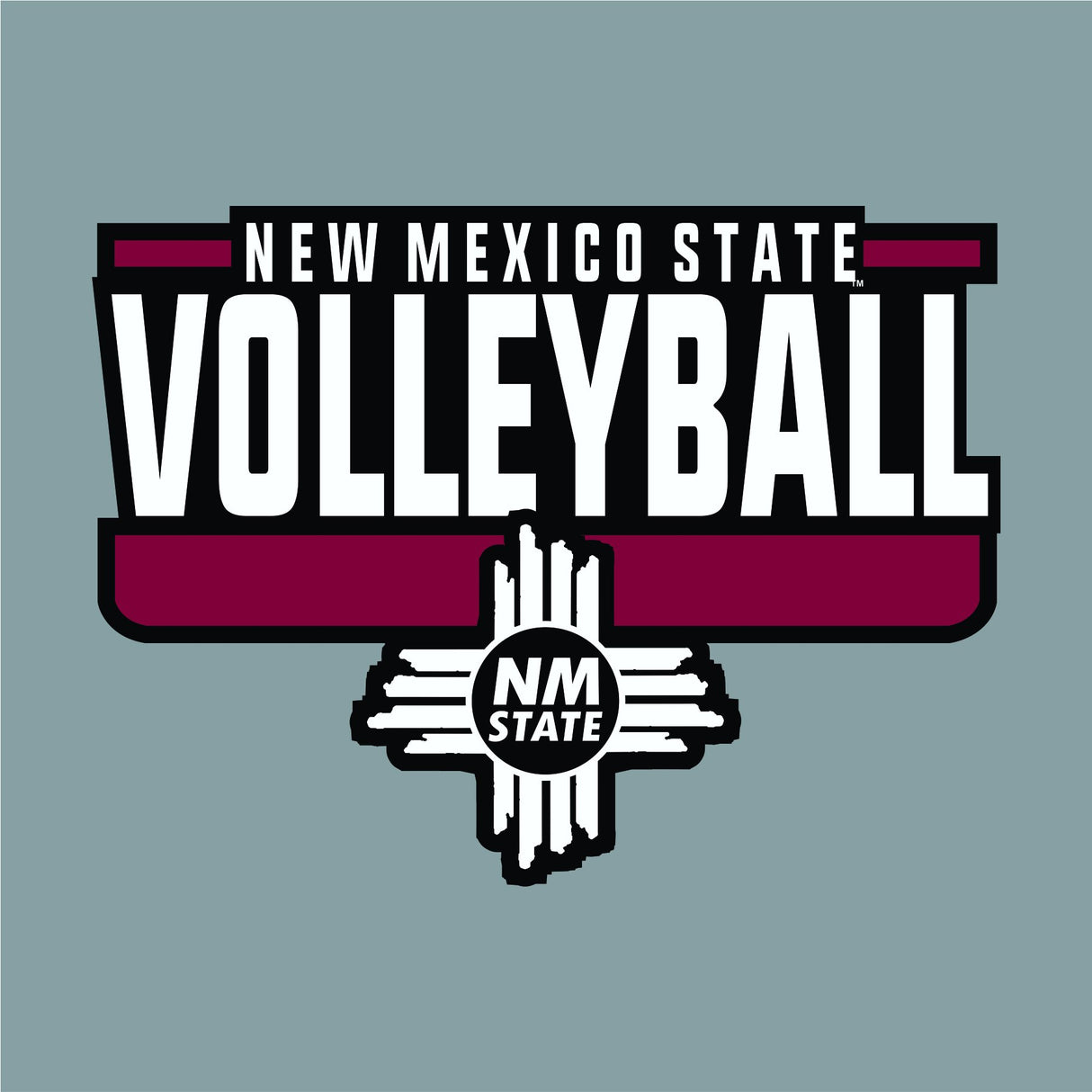 NMSU Volleyball Decal