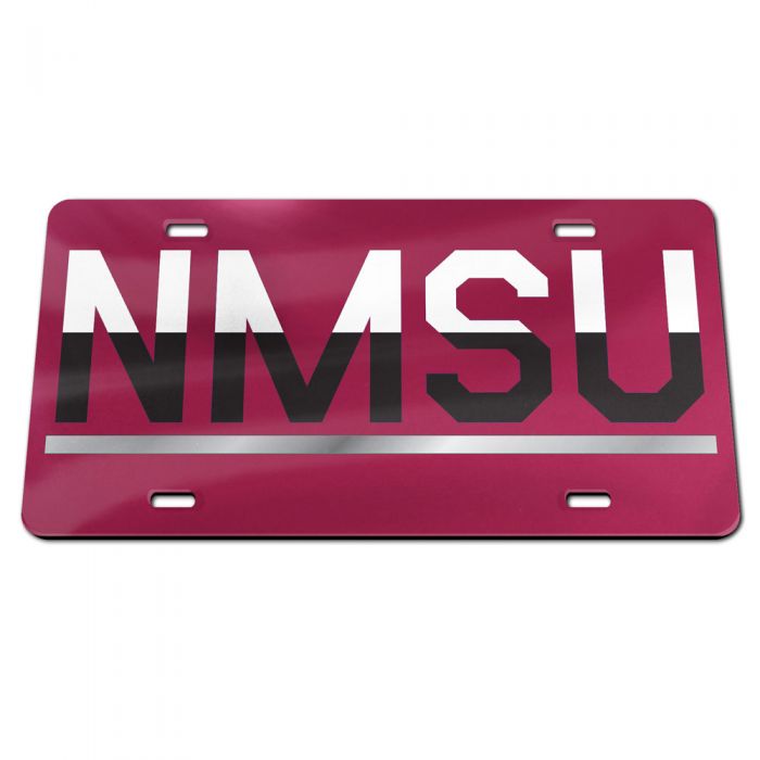 New Mexico State Aggies Color Duo Specialty Acrylic License Plate